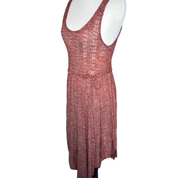 Free People‎ FP Beach Red Midi Tie Side Dress Size Small - Picture 4 of 11